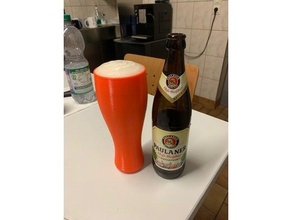 bicchiere birra frumento wei 0 5l 3d print model - Mito3D