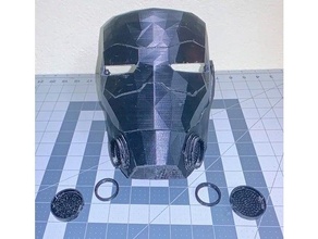 virus mask flip face shield eye cover 3d print model - Mito3D
