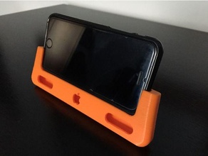 sound amp - iphone 6 stand amplifier 3d print model - Mito3D