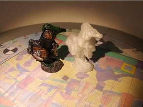 Replik Grenadier Bewohner 2012f Miniatur 3d Schrägstrich dnd Dungeons Drachen Monster 3d print model - Mito3D