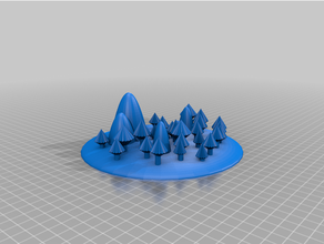 Aléatoire île confus sensationnel 3d print model - Mito3D