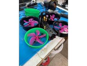 fpvcycle cinesplore ducts cine cinewhoop duct fpv 3d print model - Mito3D