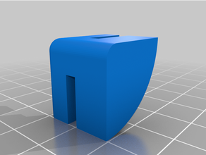 foam board - corner mount 3d print model - Mito3D