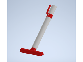 floor sweeping collection dust hose 3d print model - Mito3D