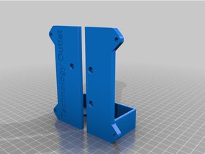 power supply mount cover psu 3d print model - Mito3D