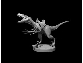 deinonychus updated dinosaur 3d print model - Mito3D