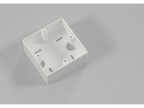 scatola superficie cablaggio 3d print model - Mito3D