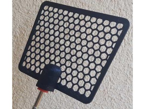 tapette mouches - fly swatter mouche 3d print model - Mito3D