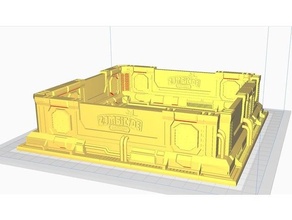 zombidi invasore dado vassoio 3d print model - Mito3D