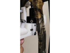 tiro l'arco freccia In piedi acciaio foglio bretelle cavalletto gru 3d print model - Mito3D