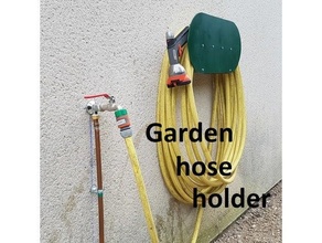 garden hose holder 3d print model - Mito3D