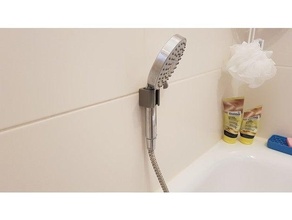 Badezimmer Dusche Kopf Halter Unterstützung duschkopfhalter Zubehör 3d print model - Mito3D