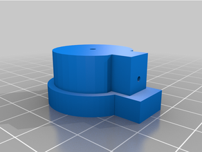 airsoft m4 buttstock cap parts 3d print model - Mito3D