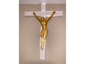 crucifix catholicism cross jesus christ 3d print model - Mito3D