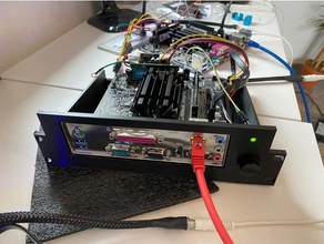 10 pulgada mini itx caso funda 10inch racimo hardware gobernadores 3d print model - Mito3D
