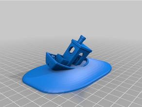 affondando panchina 3d print model - Mito3D
