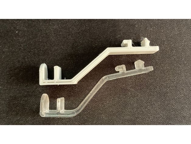 plastic clip lighting fixture 3D print model - Mito3D
