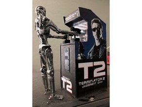 t2 oyun makinesi kabine sonlandırıcı 3d print model - Mito3D