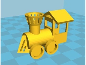 jouet train 3d print model - Mito3D