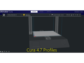 Artillerie Seitenwickler x1 Cura 47 Profil Definition Dateien 3d print model - Mito3D