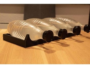 bibita ruscello bottiglia cremagliera frigo cucina sodastream 3d print model - Mito3D