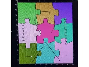 autism awareness 3d print model - Mito3D