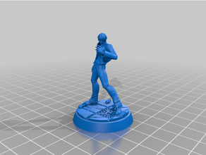 Kaya Howard kof xiv kral savaşçılar video oyunlar 3d print model - Mito3D