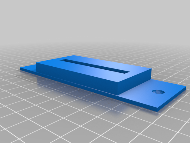 lumière commutateur couverture gaine trou assiette 3D print model - Mito3D