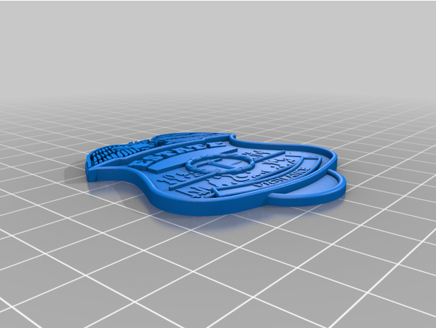 estate badge strange rpg 3D print model - Mito3D