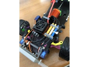 rc 1 10 scale esc cable combs ddw drift car vehicle 3d print model - Mito3D
