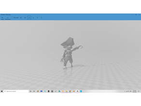 pequeno warforged pirata dnd construir pc 3d print model - Mito3D