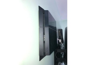 original ps4 wall mount bracket console playstation 4 3d print model - Mito3D