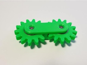 engrenagens inquietação brinquedo 3d print model - Mito3D