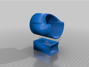 tekerlekli sandalye kol Fincan Kulp destek 3d print model - Mito3D