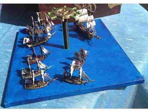 poignard soutien navires noir mers 3d print model - Mito3D