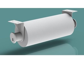 paper towel holder kitchen 3d print model - Mito3D
