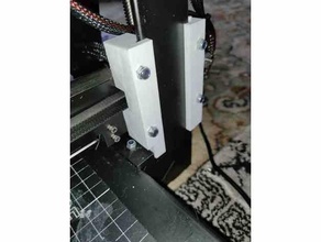 makertech axis 3d printer gantry guides 3d print model - Mito3D