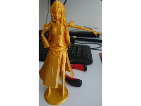 Megurine luka Hatsune miku Projekt Diva f2nd Luke Vocaloid 3d print model - Mito3D