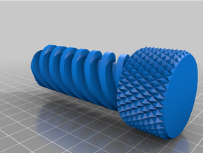 multi start İş Parçacığı cıvata fındık vidalamak 3d print model - Mito3D