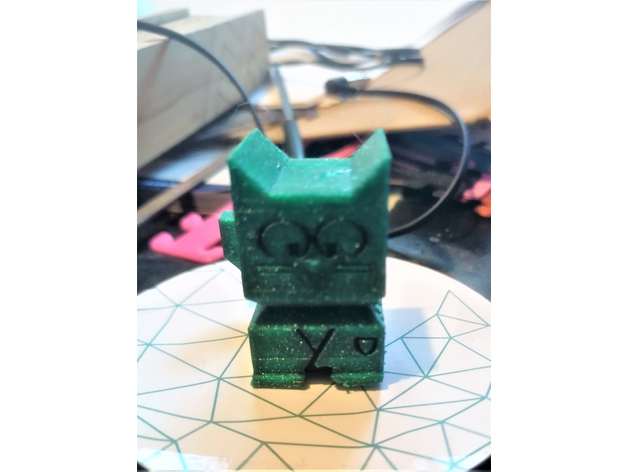 cali Ciência gato 3D print model - Mito3D