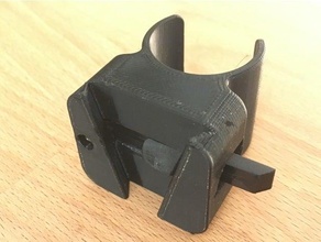 v-lock battery plate 30mm rod vi gimbal cold shoe freefly movi mount vlock 3d print model - Mito3D