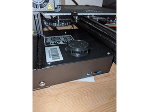 ender 3 ventilador guarda boné estalo 3dprinted 3dprinter 3d impressora impressão acessórios acessório crialidade ender3 mod 3d print model - Mito3D