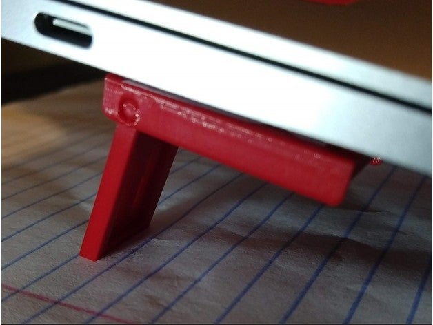 perna acessórios ficar pé teclado computador portátil pés 3D print model - Mito3D