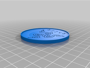 Razer Coaster porte gobelet tasse titulaire soutien boisson 3d print model - Mito3D
