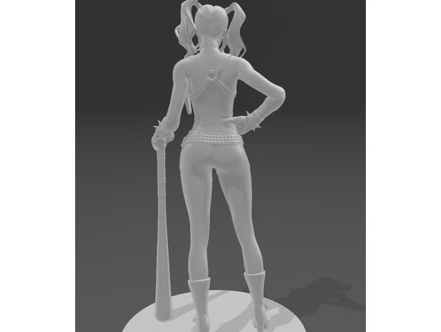 Harley quinn uccelli preda 3D print model - Mito3D