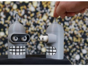Bender knallen Augen Biegen Futurama Rodriguez 3d print model - Mito3D