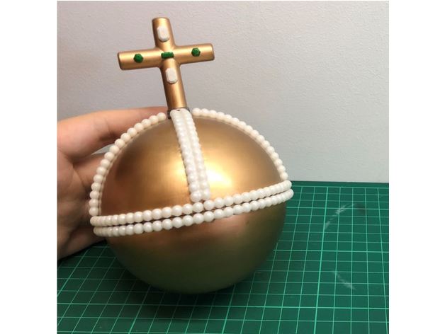 santo mano bomba mini dado scatola 3D print model - Mito3D