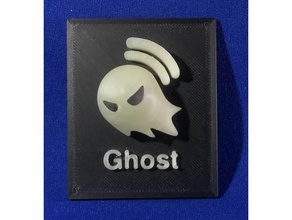 immersionrc ghost logo 3d print model - Mito3D