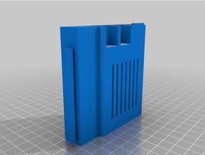 frambuesa pi 2 b+ caso funda v slot espacio 3d print model - Mito3D