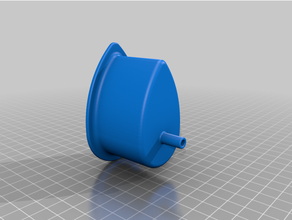 zerreißen geformt Absaugen Tasse 3d print model - Mito3D